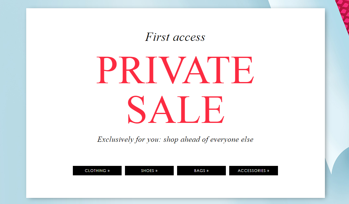 Designer Fashion ► Private Sale » only at mytheresa.com