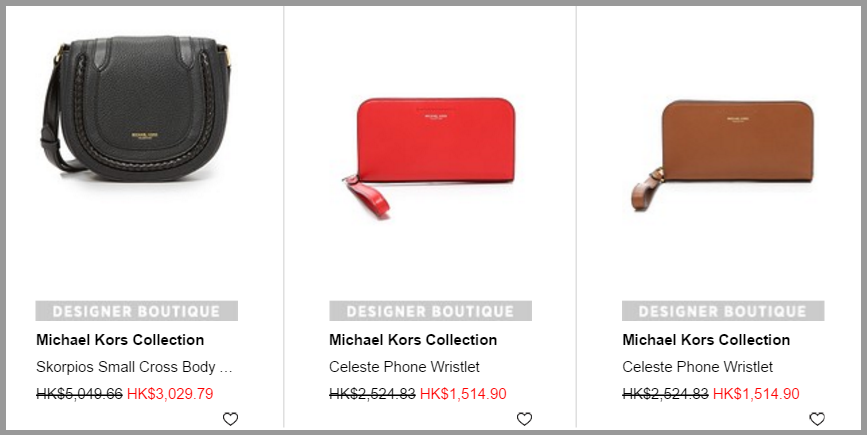 Designer Handbags Sample sale