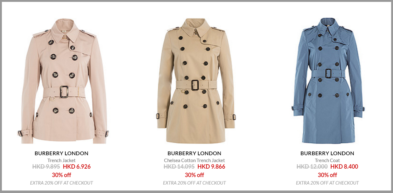 Sale   Designers   BURBERRY LONDON   the collection   Luxury fashion online   STYLEBOP.com