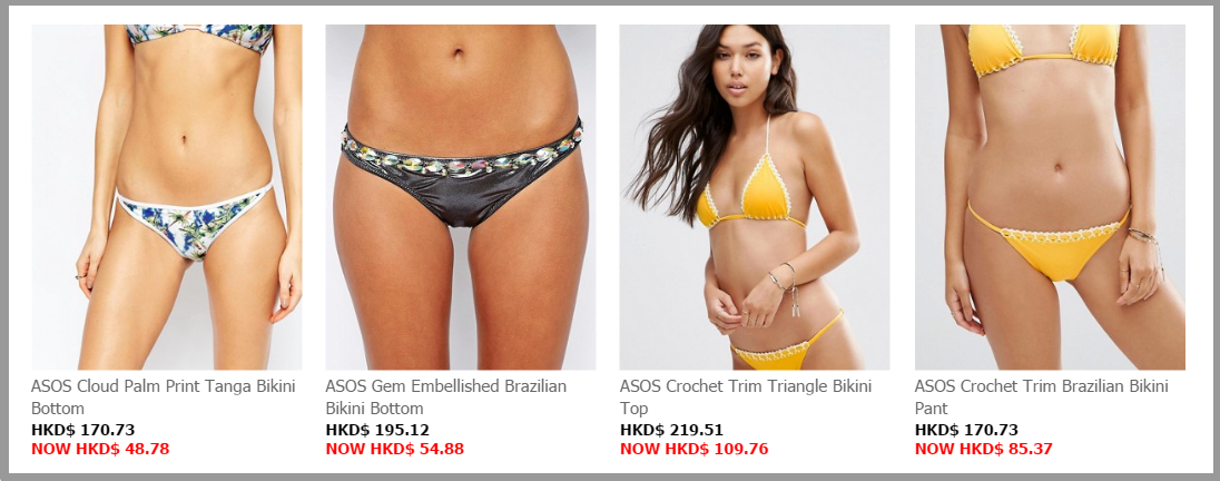 ASOS Outlet   Cheap Women s Swimwear   Beachwear