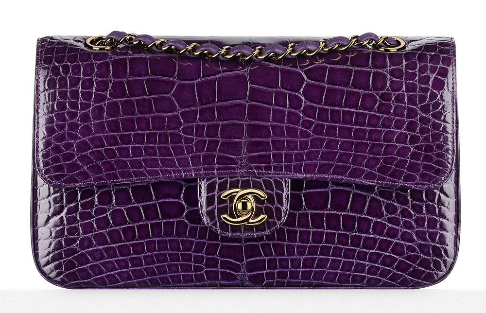 Chanel-Alligator-Flap-Bag