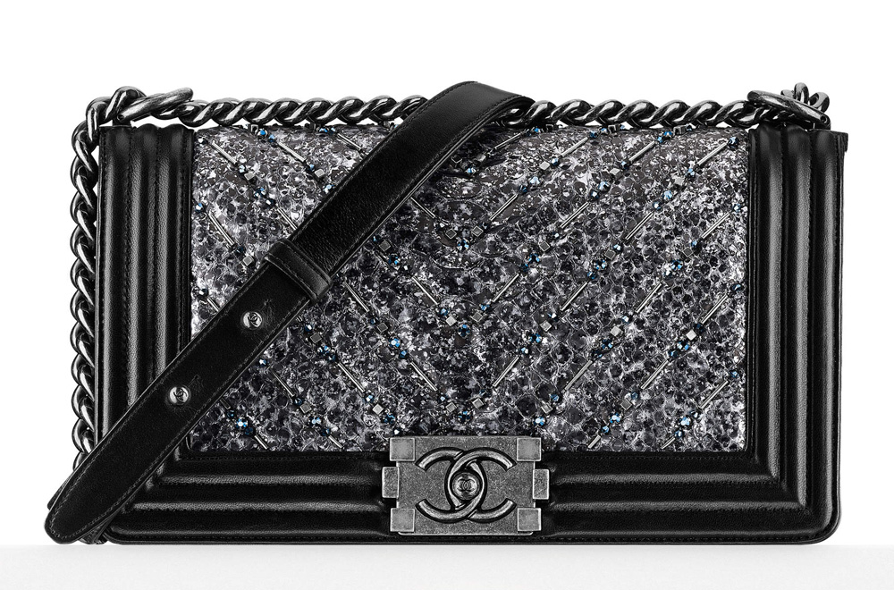 Chanel-Boy-Bag-Embroidered-Python