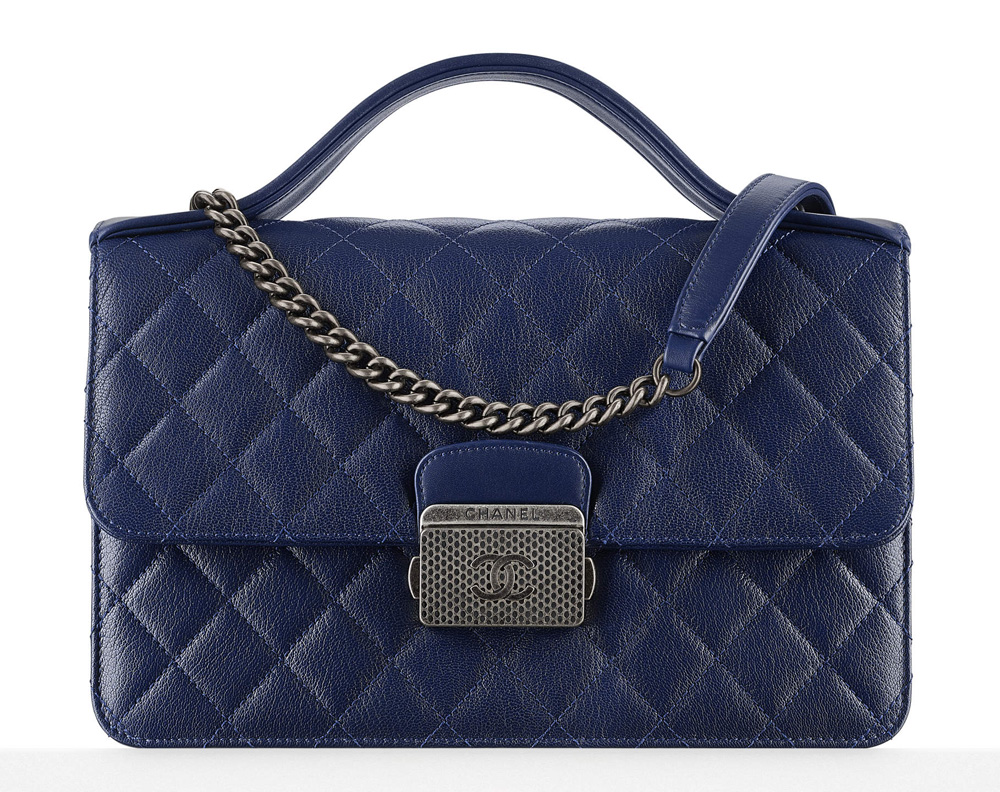Chanel-Top-Handle-Flap-Bag-Navy-3100