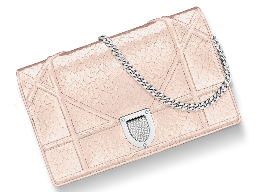 Dior-Diorama-Chain-Wallet-Rose-Gold