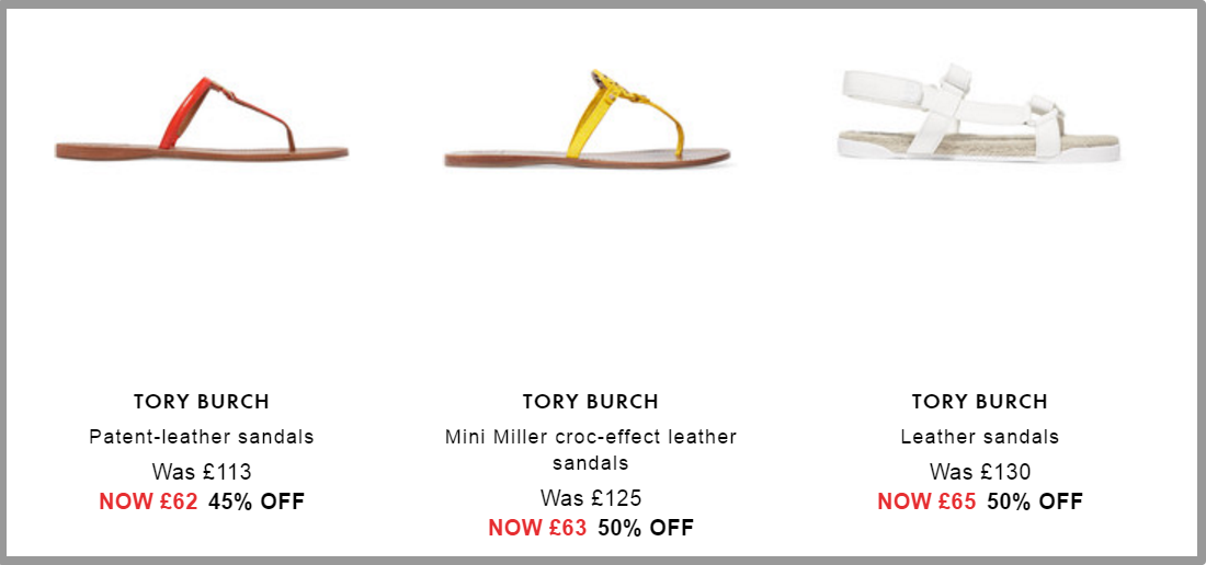Tory Burch Sandals   Sale up to 70  off   HK   THE OUTNET
