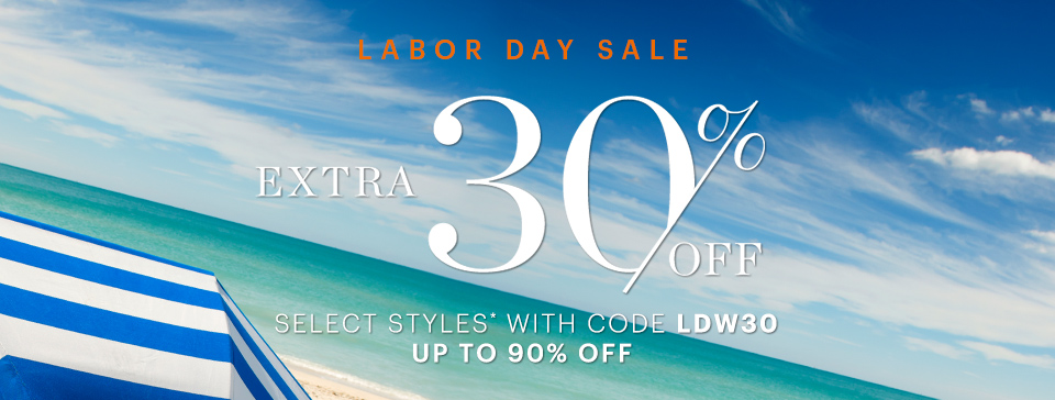 bluefly labor day 30off