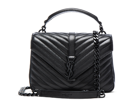 saint-laurent-college-medium-monogramme-chain-bag-in-black-fwrd