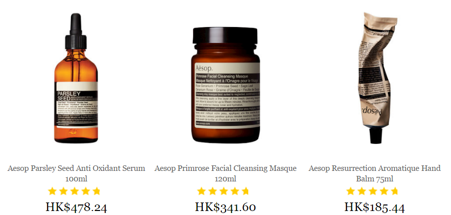 Aesop Range Mankind Free Delivery Over £15