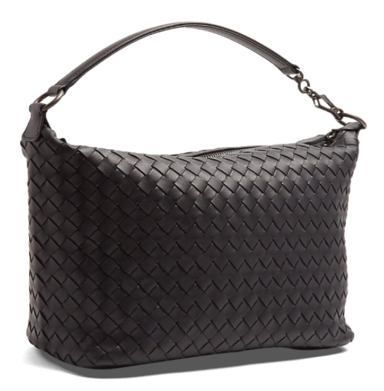 Small intrecciato leather shoulder bag Bottega Veneta MATCHESFASHION.COM