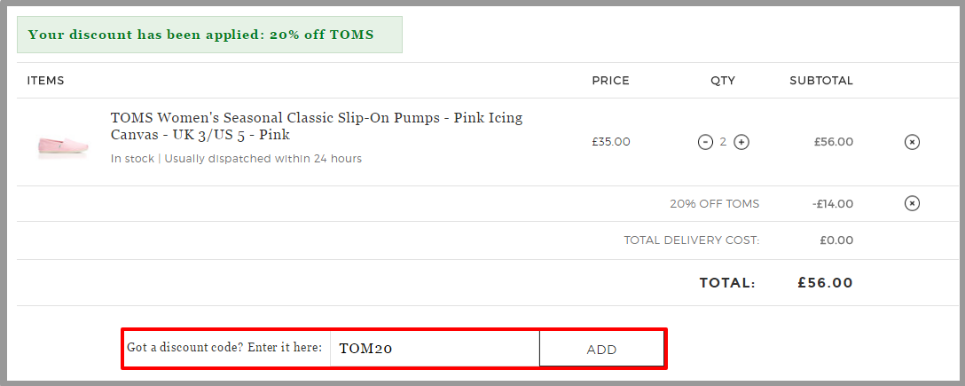 Your Shopping Basket FREE UK Delivery