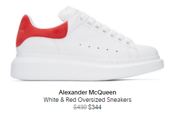 Alexander McQueen Shoes for Women SSENSE (1)