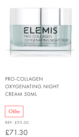 Elemis Pro-Collagen Oxygenating Night Cream