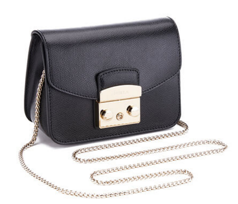 Furla Women s Metropolis Mini Crossbody Bag Black