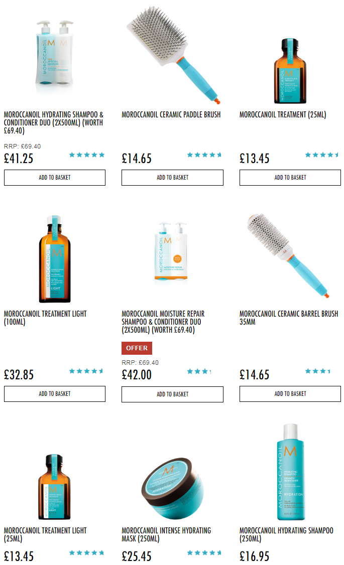 Moroccanoil Offer