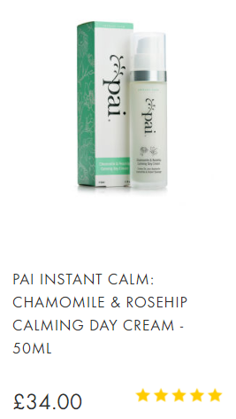 Pai Instant Calm Chamomile & Rosehip Calming Day Cream