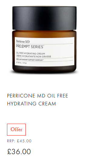 Perricone MD Oil Free Hydrating Cream