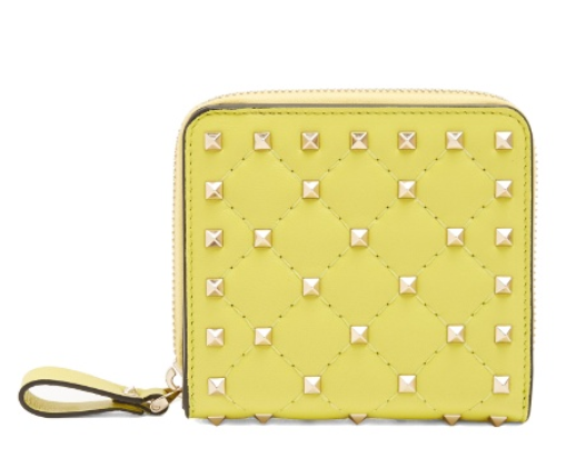 Rockstud Spike quilted leather wallet Valentino MATCHESFASHION.COM