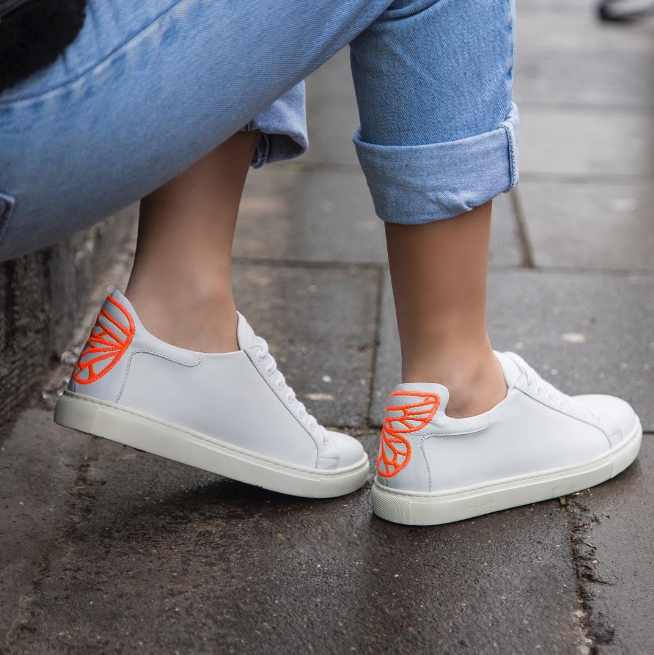 SOPHIA WEBSTER 'Bibi' low top trainers