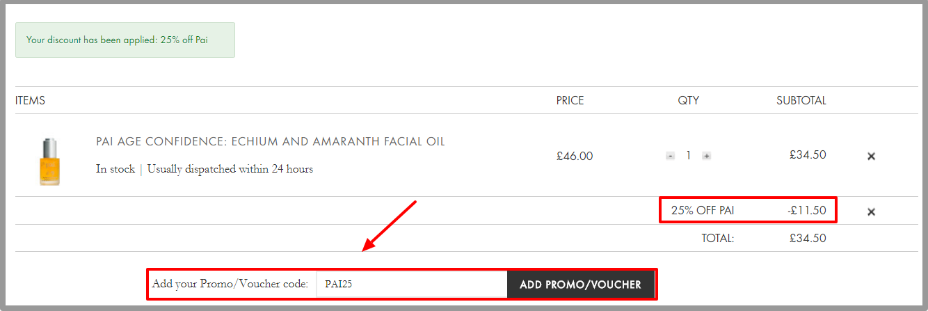 Your Shopping Basket BeautyExpert