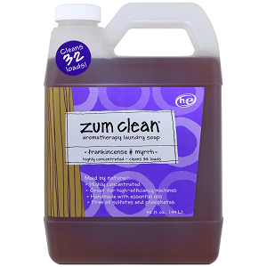 Indigo Wild, Zum Clean, Aromatherapy Laundry Soap, Frankincense & Myrrh