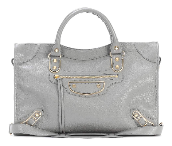 Balenciaga Classic Metallic Edge City leather tote mytheresa.com