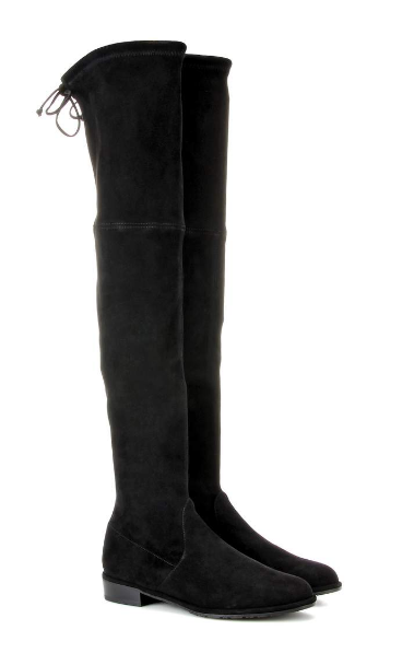 Lowland Skimmer suede over-the-knee boots