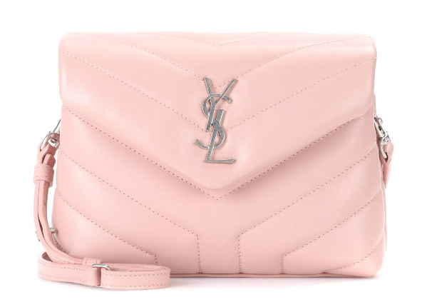 Saint Laurent Monogram Strap leather shoulder bag mytheresa.com