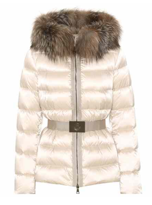 Tatie fur-trimmed down jacket